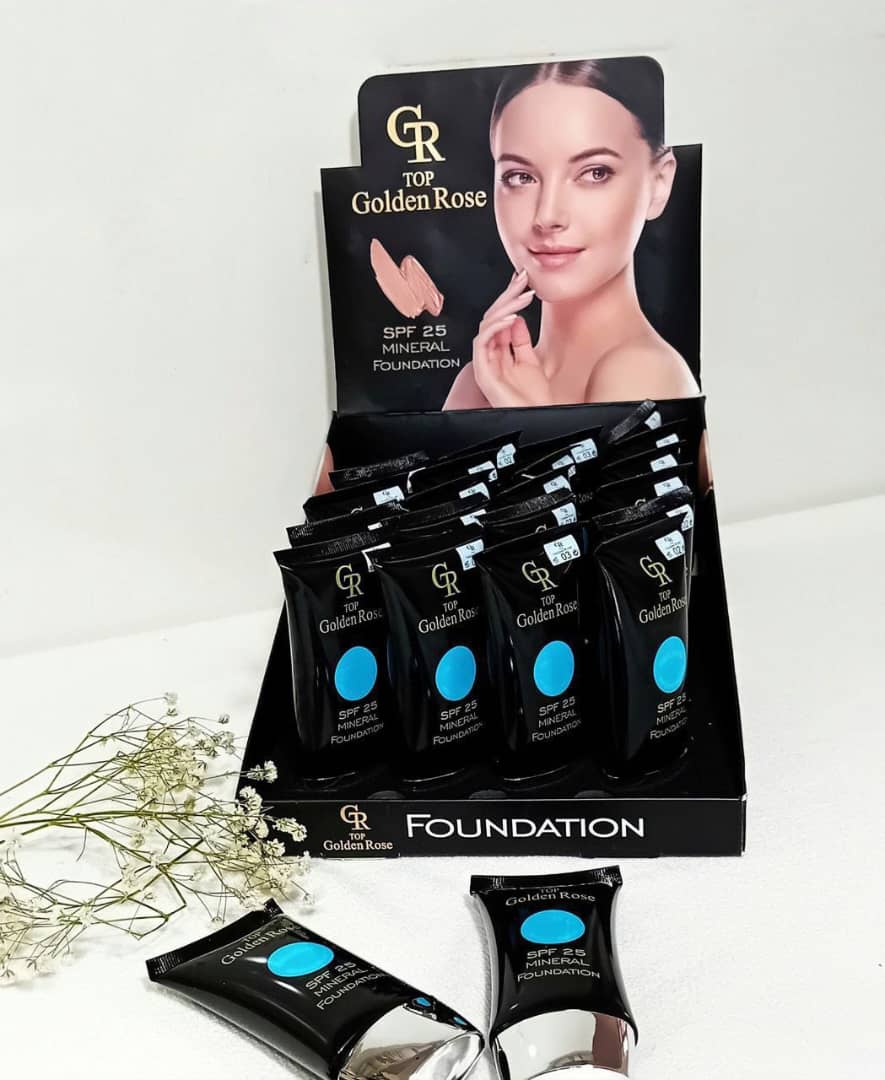 کرم پودر تیوپی گلدن رز