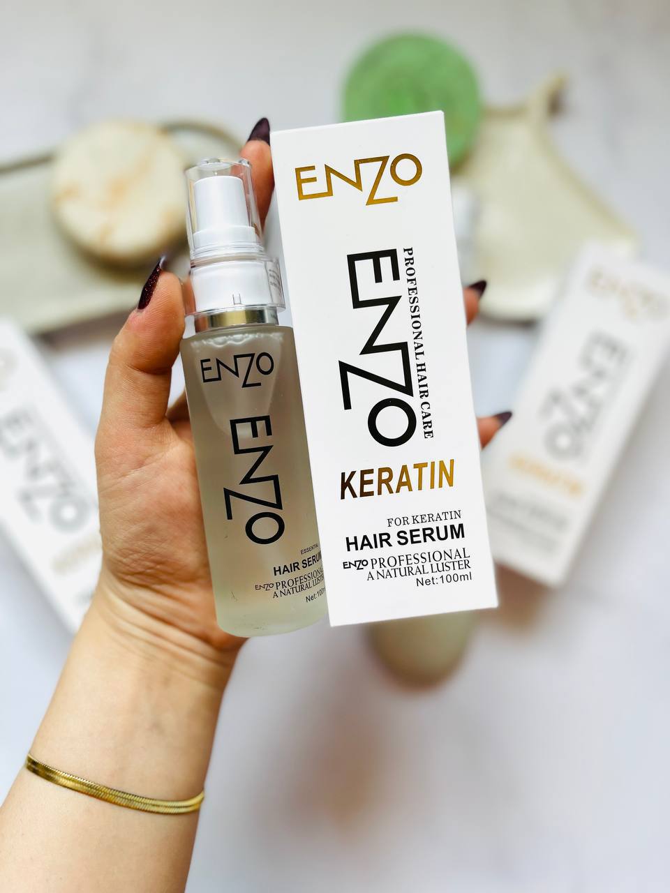 سرم‌ مو کراتین انزو