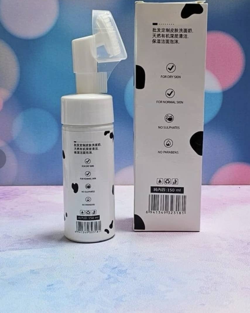 فوم شستشو براش دار شیرگاو ایمیجز