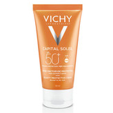کرم ضد آفتاب ویشی spf50 بیرنگ سری capital soleil مدل velvety