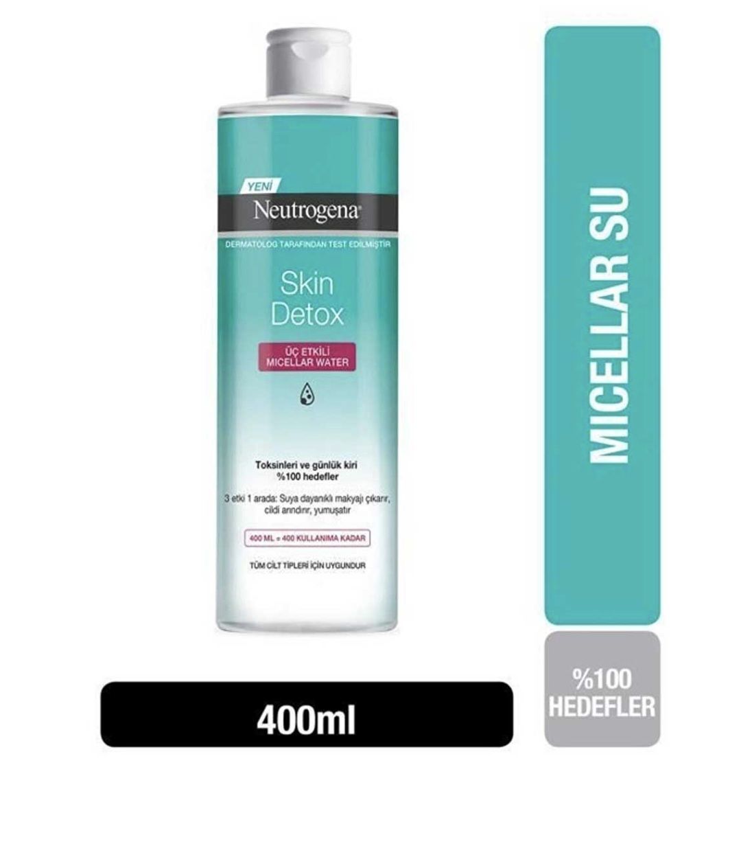 میسلارواتر نیتروژنا مدل Skin Detox مناسب انواع پوست