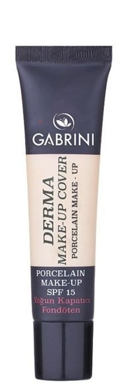 کرم پودر اورجینال ترکیه ای گابرینی فول کاور ومات مدل Derma حجم ۴۰میل_04