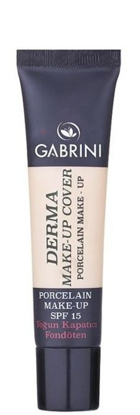 کرم پودر اورجینال ترکیه ای گابرینی فول کاور ومات مدل Derma حجم ۴۰میل_04