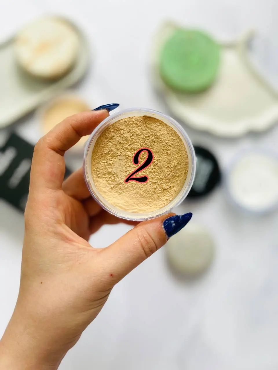 پودر فیکس گابرینی مدل LOOSE POWDER GABRINI